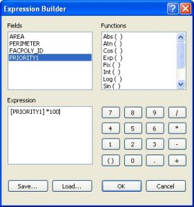 پنجره Expression Builder