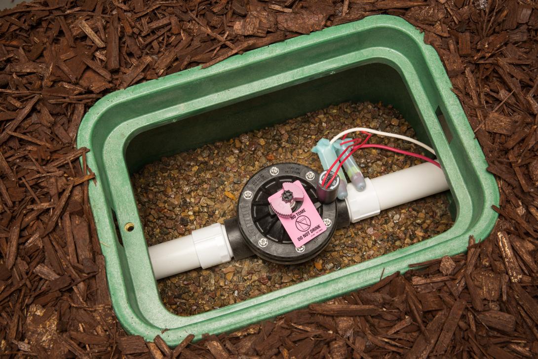 نحوه نصب شیر برقی هانتر آبیاری